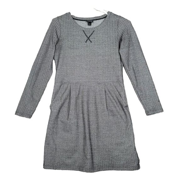 Patagonia Dresses & Skirts - Patagonia‎ Dress Womens Medium Black White Active Herringbone Heritage Outdoor